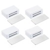 uxcell 4 Pack Adhesive Magnetic Cabinet Door Catches, Magnetic Cabinet