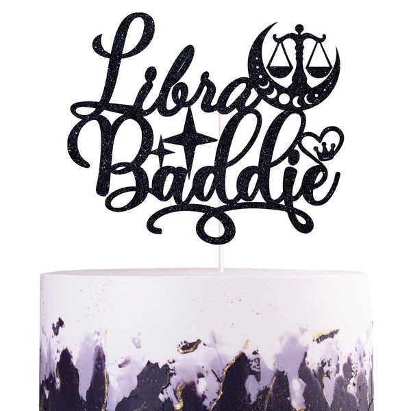 Libra Baddie - Decoración para tartas de Libra Big Energy