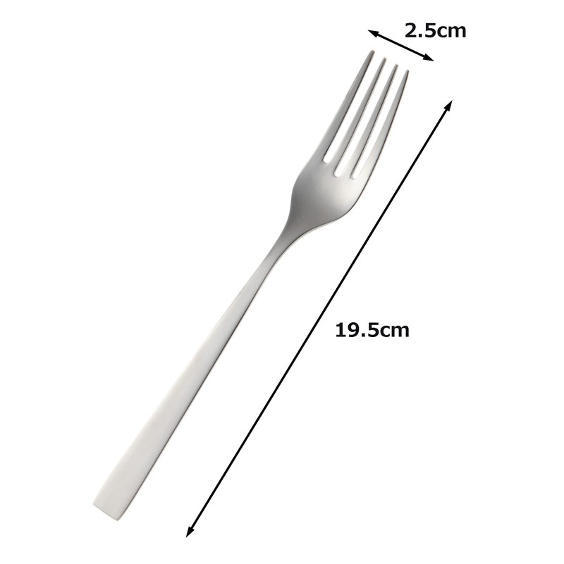 Tsubame Shinko Industries SUNAO Dinner Fork, 7.6 inches (194 mm),