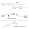 EYAKEG Child Safety Strap Locks (4 Pack) for Fridge, Cabinets,