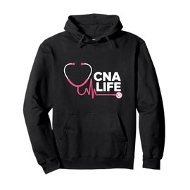 Funny CNA Life Certified Nursing Assistant Pullover Hoodie