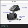 Ewent EW3245 Dual Connectivity Wireless Mouse 2400DPI Silent Click
