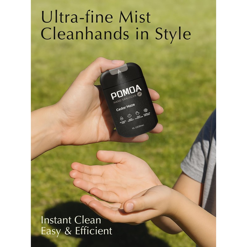 Alcohol Free Hand Sanitizer Spray, Non Irritating, Hydrating and Non