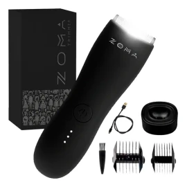 Rasuradora Eléctrica Pro Zoma Luz Led Y Base De Carga Hombre