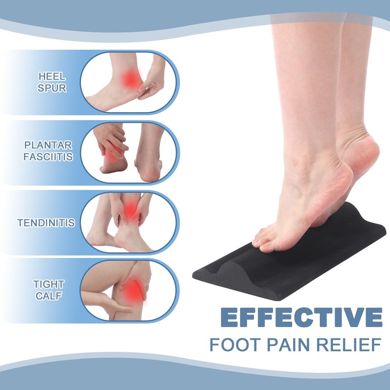 Soulchen Plantar Fasciitis Relief Foot Stretcher Pad with Foot Roller