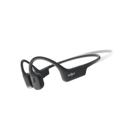 Shokz OpenRun Mini Bone Conduction Earphones, Wireless Bluetooth 5.1, Open Ear Headphones, Auto Pairing Headphones with Microphone, IP67 Dustproof and Waterproof, Sports Headband, Fast Charging, 8