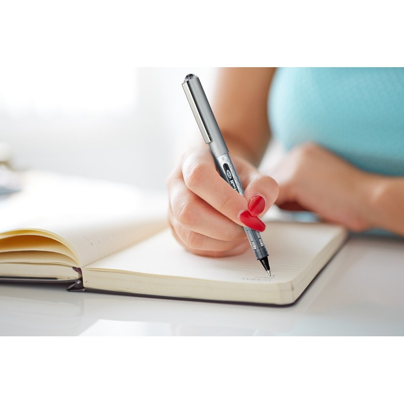 Uni-ball 148184 0.4 mm"Eye Design" Ink Roller - Green