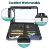 AKAYOK Zippered Portfolio Binder for Men & Women, Resume Portfolio