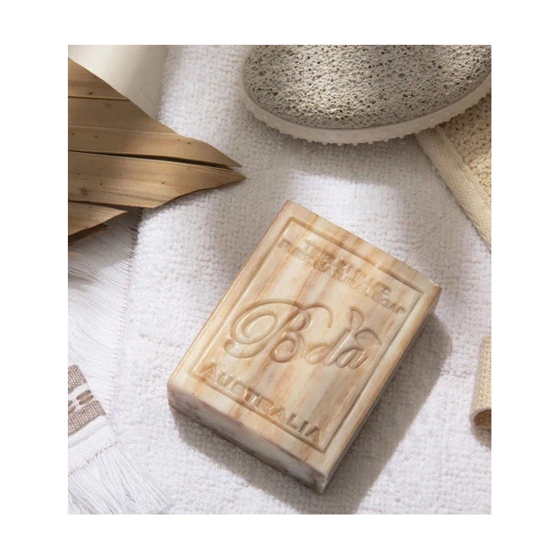 Bela Sandalwood Parfum Natural Organic Plant-Based Bar Soap Made In