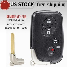 Unbranded 271451-5290 for Lexus HS250h LS600h LS460 2010-2017 Smart Remote Key Fob