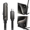 Cable de carga USB C 2 en 1 con soporte