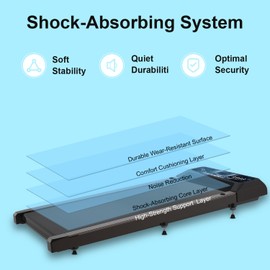 Walking Pad with Incline and Handle Bar, 2.5HP Low Noise Treadmill with Remote Control, Compact Design Walking Jogging Running, Under Desk Walking Mat with Incline for Home and Office