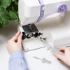 yueton 2PCS Sewing Machine Screwdriver White Sewing Machine Needle Plate