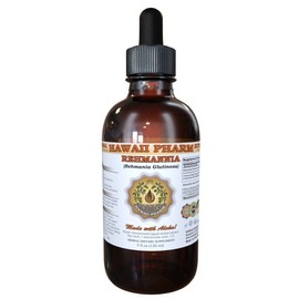HawaiiPharm Rehmannia Liquid Extract, Organic Rehmannia (Rehmania Glutinosa) Tincture, Herbal Supplement, Made in USA, 4 fl.oz