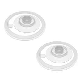 Sigg Gasket Set per WMB One Top 2 chiusura (taglia unica), ricambio per borraccia, guarnizione per tappo a vite a prova di perdite