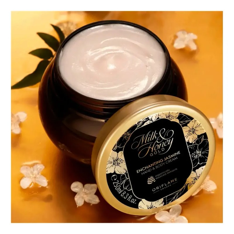 Crema Nutritiva Para Cuerpo-manos Leche Y Miel Oriflame
