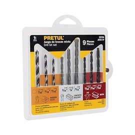 Pretul JBMX-9P, Juego de 9 brocas alta velocidad, concreto y madera