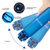 SEEPAR Water Bottle | Leak-Proof Drink Bottle with Time Markings