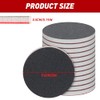 48 Pcs 3 inch Round Sanding Sponge 80-3000 Grit Sandpaper
