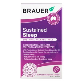 Brauer Sleep Sustained Release Tab X 30
