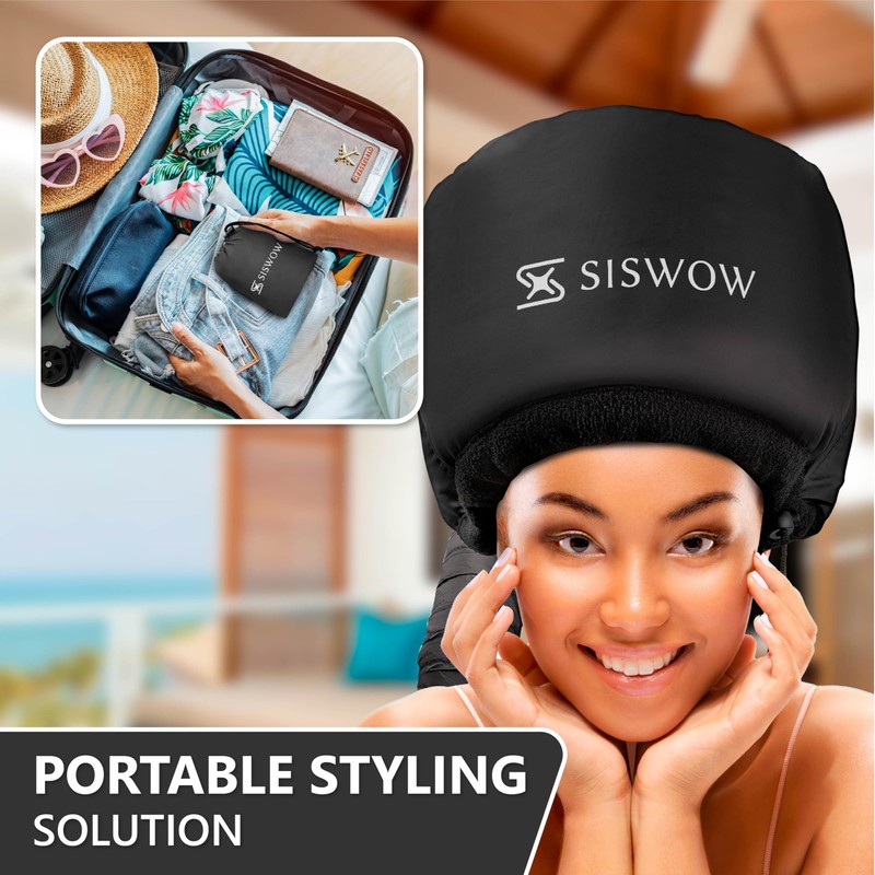 Net Plopping Cap for Drying Curly Hair - Hair Dryer