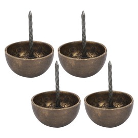 4Pcs Upholstery Nail Round Head Antique Brass Decorative Sofa Furniture Accessories 3cm-6cm6cm Bronze