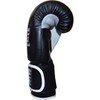 8oz BLACK 'RAJA' MUAY THAI KICKBOXING BOXING MARTIAL ARTS TRAINING