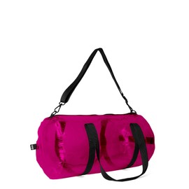 LOQI Transparent Weekender, Pink, One Size