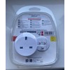 Go Travel Earthed Twin UK to USA/Canada Adaptor Ref 527