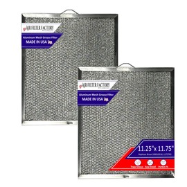 99010316,1172783, SNTK7449000, NTK7449000, AP5610404, S99010316 Compatible For Broan Range Hood Aluminum Grease Filters 11-1/4" X 11-3/4" X 3/8" 2-Pack