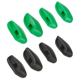 BLAZERBUCK Replacement Nose Pads Nose Piece for Oakley Flak 2.0/Flak 2.0 XL/Flak 2.0 Asian Fit/Flak XS/Flak XXS Sunglasses - Black + Dark Green