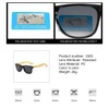 Long Keeper Polarized Bamboo Wood Arms Sunglasses Classic Women Men
