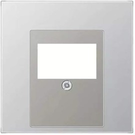 Jung AL2969T Abdeckung für Tä-Anschlussdose, aluminium, LS990