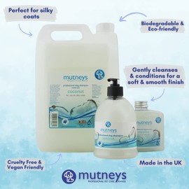 Mutneys Professional Pet Care Coconut Dog Shampoo, 500 ml