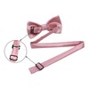 WELROG Pre Tied Solid Color kids boys children bow tie