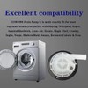 21001906 Washer Drain Pump with Pulley Replacement Part - Compatible