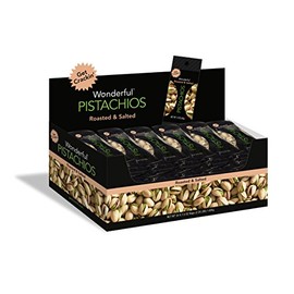Wonderful Pistachios,Roasted, 1.5 Ounce (Pack of 24)