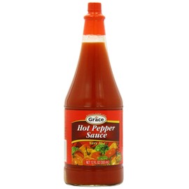 Grace Hot Pepper Sauce 12 FL oz (2 Pack)