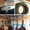 DIYMAG Swivel Swing Magnetic Hooks,Strong Heavy Duty Neodymium Magnet Hooks