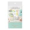 Midori 34506006 Sticker Book with Pockets, Light Blue, 20 Pages