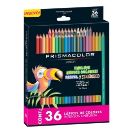 Prismacolor Junior Lápices De Colores, 4.0 Mm, 36 Piezas Colores Surtidos