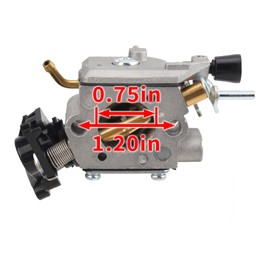 partszen 544080803 Carburetor for Husqvarna 445 450 445e Chainsaw for 544082301 506450401 Air Filter Intake Manifold Repair