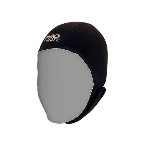 Promate 3mm Neoprene Adjustable Beanie Scuba Dive Surf Swim Cap Hat, Medium