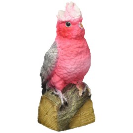 Maruwa Boeki 4008701-00 Solid Object, Momoiro Parakeet, Size: Approx. W 2.2 x D 3.0 x H 6.1 inches (5.7 x 7.5 x 15.5