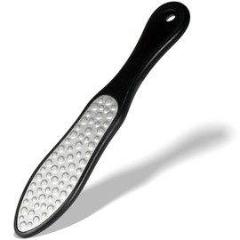 Zoolinn Foot File, Profession Stainless Steel Pedicure Tool, Rasp for Foot Corns and Cracked Heels, Double-Sided Callus Remover, Simple Operation