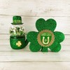 AGD St Patricks Decor - Irish Leprechaun Pipe Shaker Shamrock