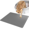 Cat Litter Mat Anti Slip Versatile Silicone Large Kitty Litter
