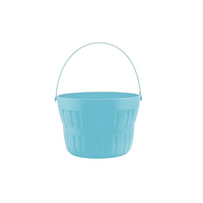 Easter Baskets, Buckets, Accessories - Easter Re-Useable Plastic Treat Bucket
