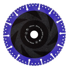 YIJING 7 Inch Diamond Blade - Metal Cutting Wheel for Rebar, Sheet Metal, Angle Iron, Stainless Steel