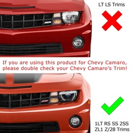 iJDMTOY Super Bright Xenon White P13W High Power 15-SMD Replacement Bulbs For 2010-2013 Chevy Camaro, etc